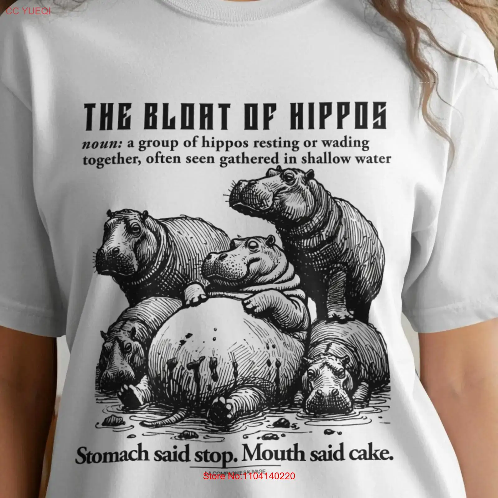 Hippos T Shirt Bloat of Funny  - Collectible Vintage T Shirts recensie en prijs