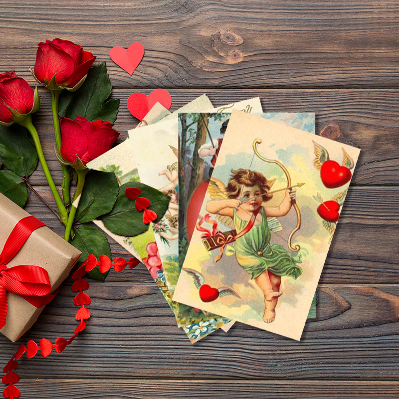 12pcs Valentine's Day Vintage  - Collectible Vintage Greeting Cards recensie en prijs