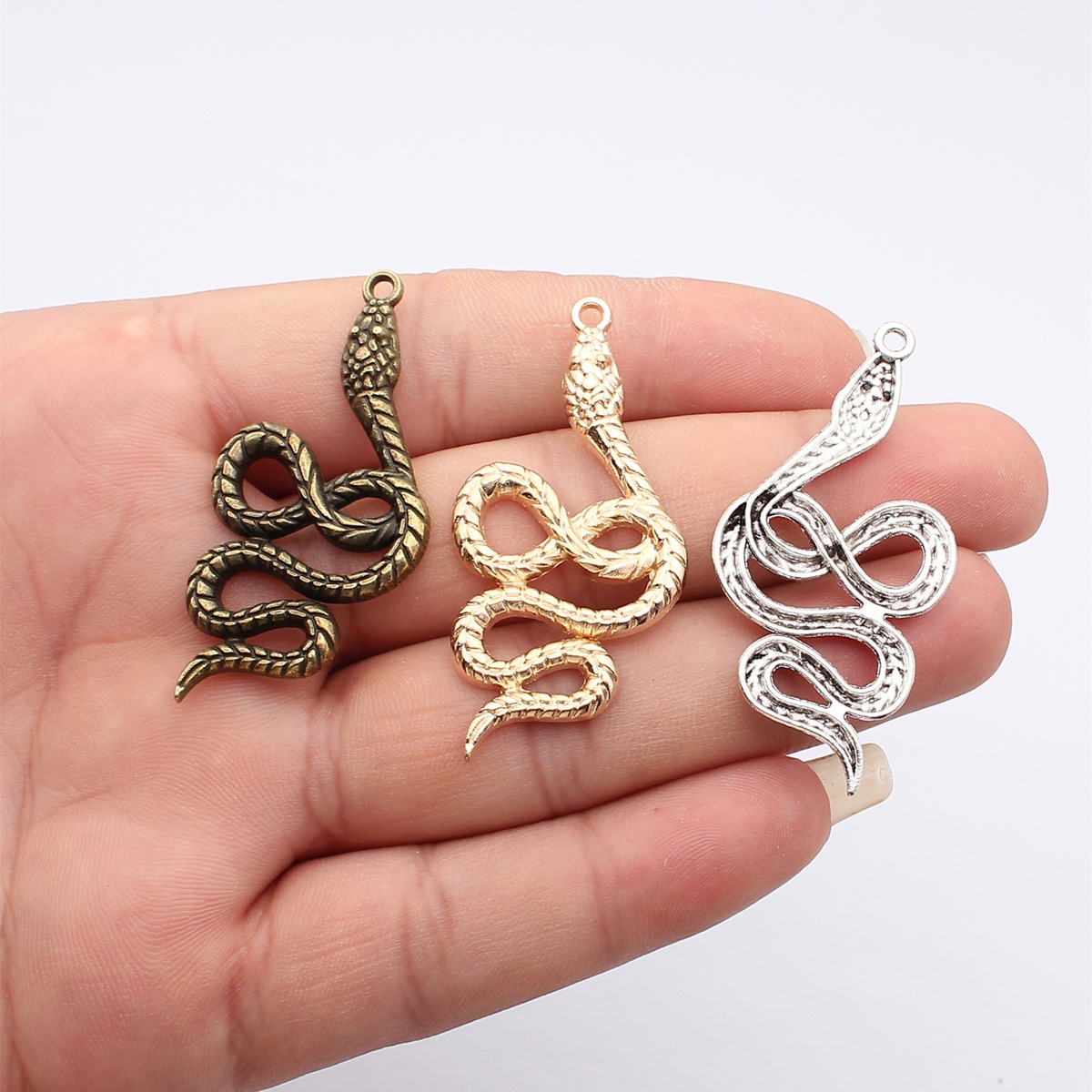 Snake Charm Serpent Pendant Co - Vintage Collectible Jewelry recensie en prijs