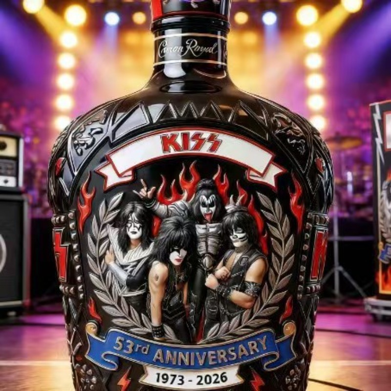 Collectible KISS Band Style Wh - Vintage Collectible Liquor Bottles recensie en prijs