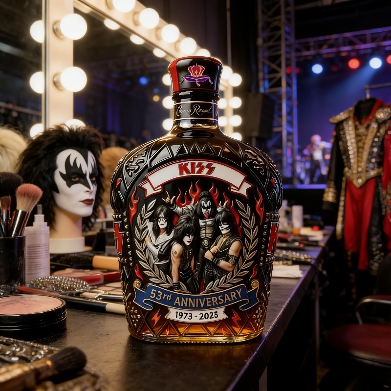 Collectible KISS Band Style Wh - Vintage Collectible Liquor Bottles recensie en prijs