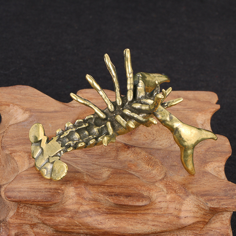 【F】Solid Brass Crayfish Orname - Vintage Collectible Pens recensie en prijs