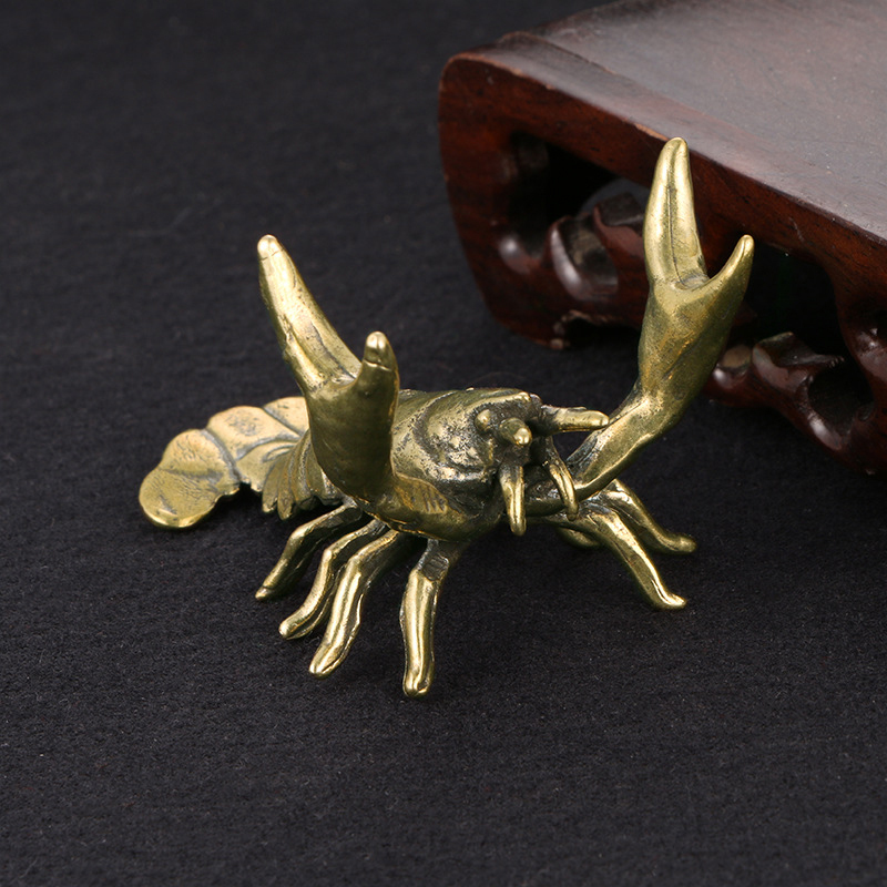 【F】Solid Brass Crayfish Orname - Vintage Collectible Pens recensie en prijs