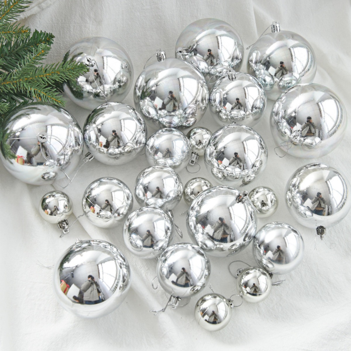 Christmas Ball Ornaments Silve - Vintage Collectible Christmas Ornaments recensie en prijs