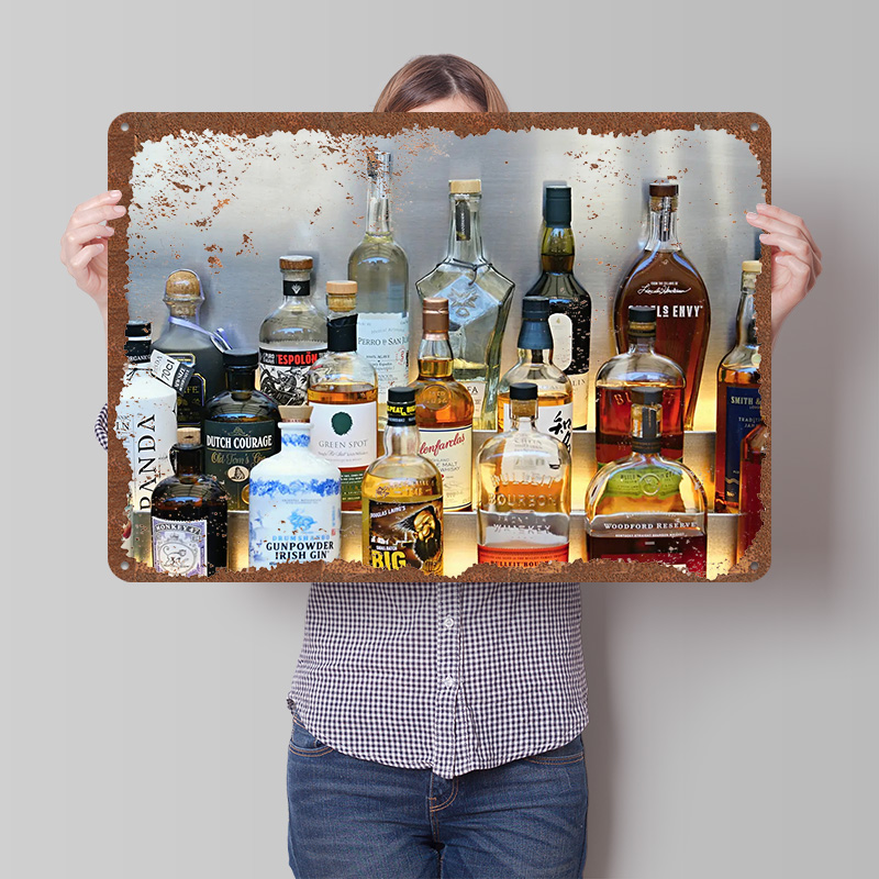 Liquor Bottle Collection Poste - Vintage Collectible Liquor Bottles recensie en prijs