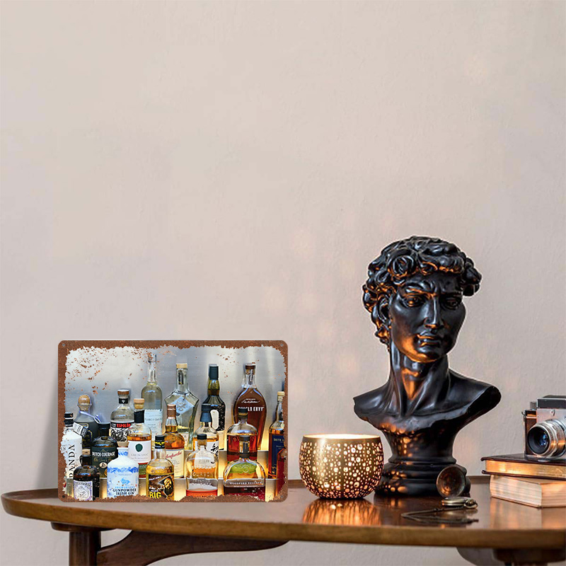 Liquor Bottle Collection Poste - Vintage Collectible Liquor Bottles recensie en prijs