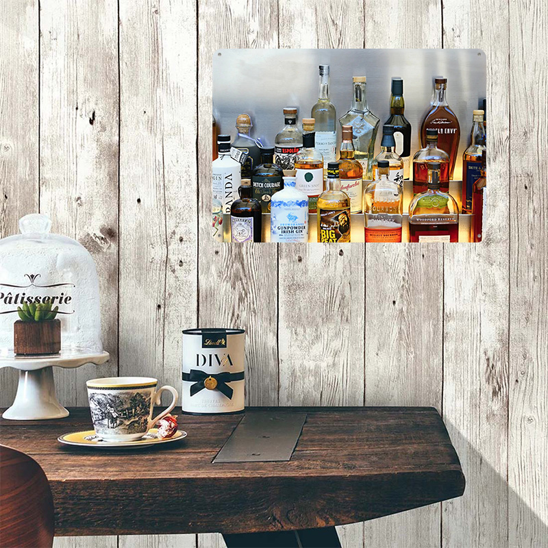 Liquor Bottle Collection Poste - Vintage Collectible Liquor Bottles recensie en prijs