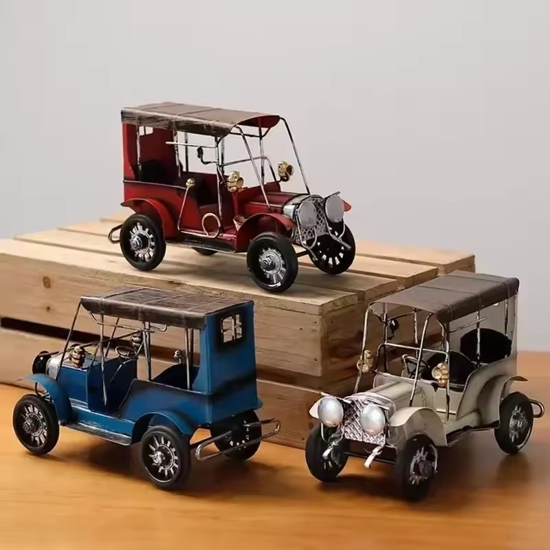 Retro Nostalgic Tin Antique Ca - Vintage Collectible Cars recensie en prijs