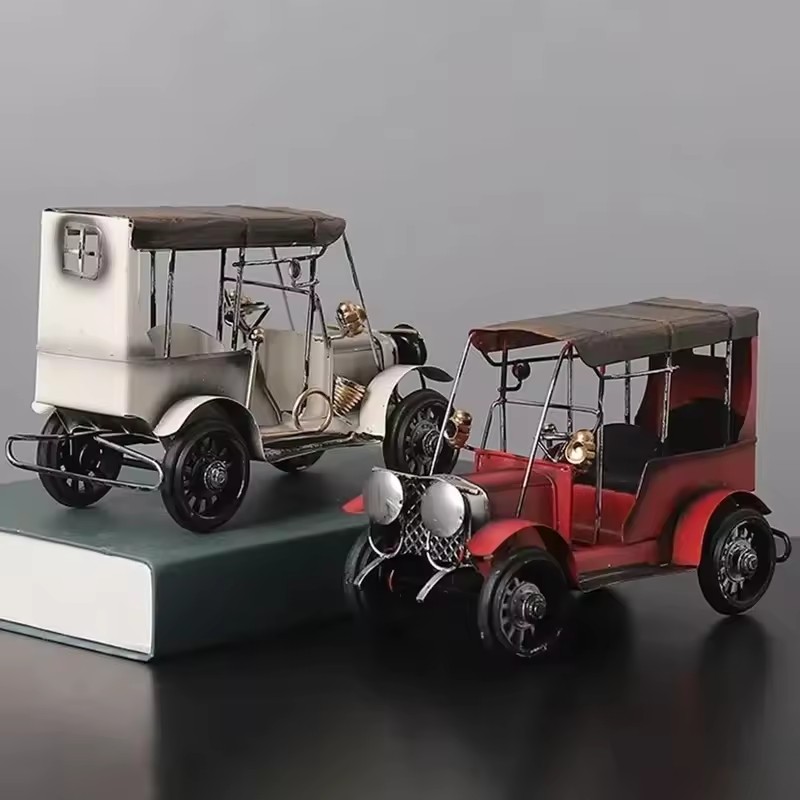 Retro Nostalgic Tin Antique Ca - Vintage Collectible Cars recensie en prijs