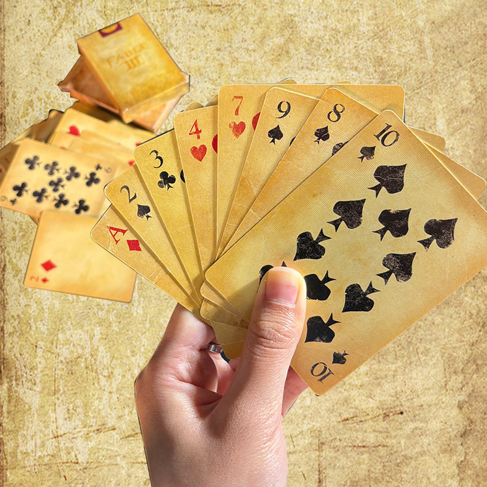 Vintage Distressed Playing Car - Vintage Collectible Playing Cards recensie en prijs