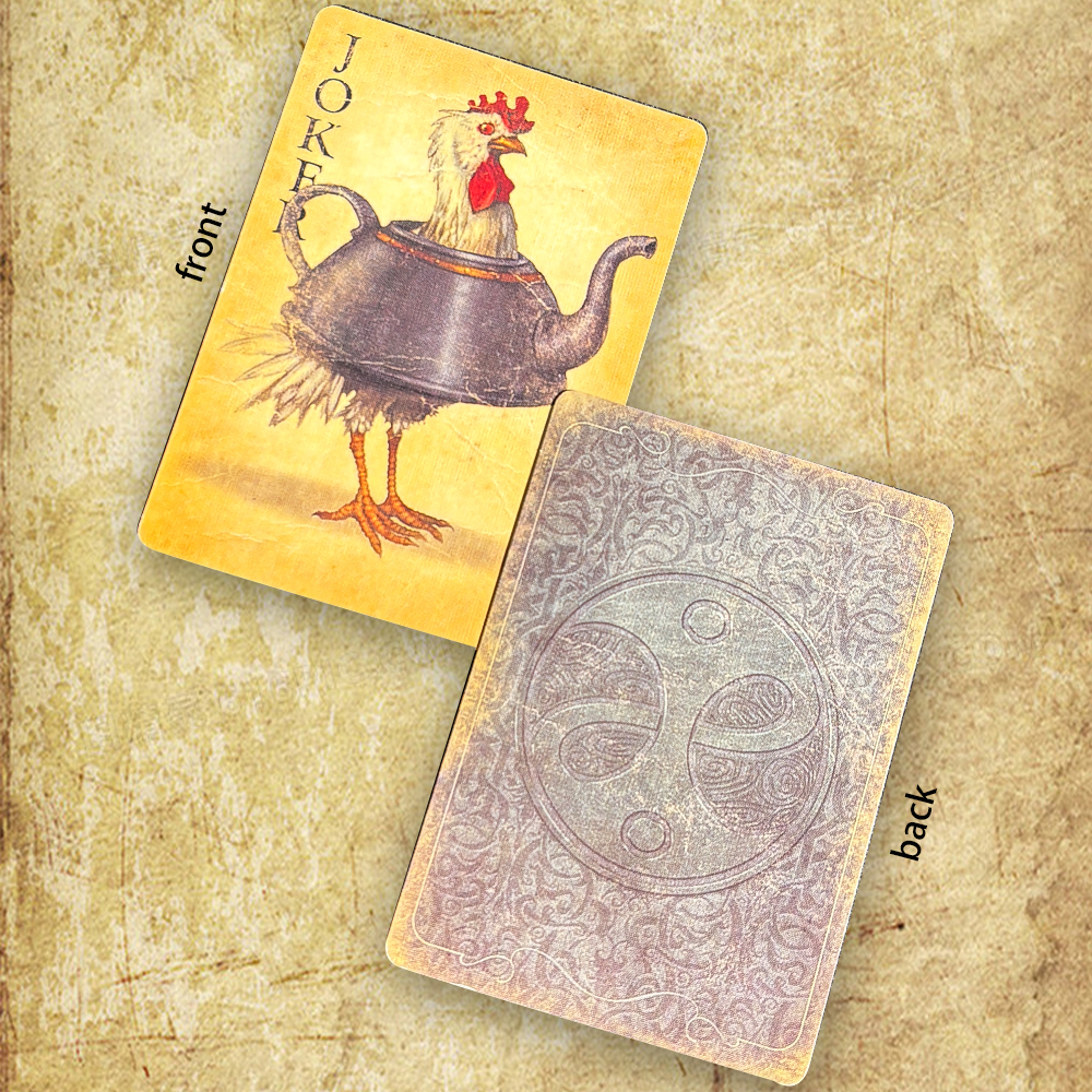 Vintage Distressed Playing Car - Vintage Collectible Playing Cards recensie en prijs