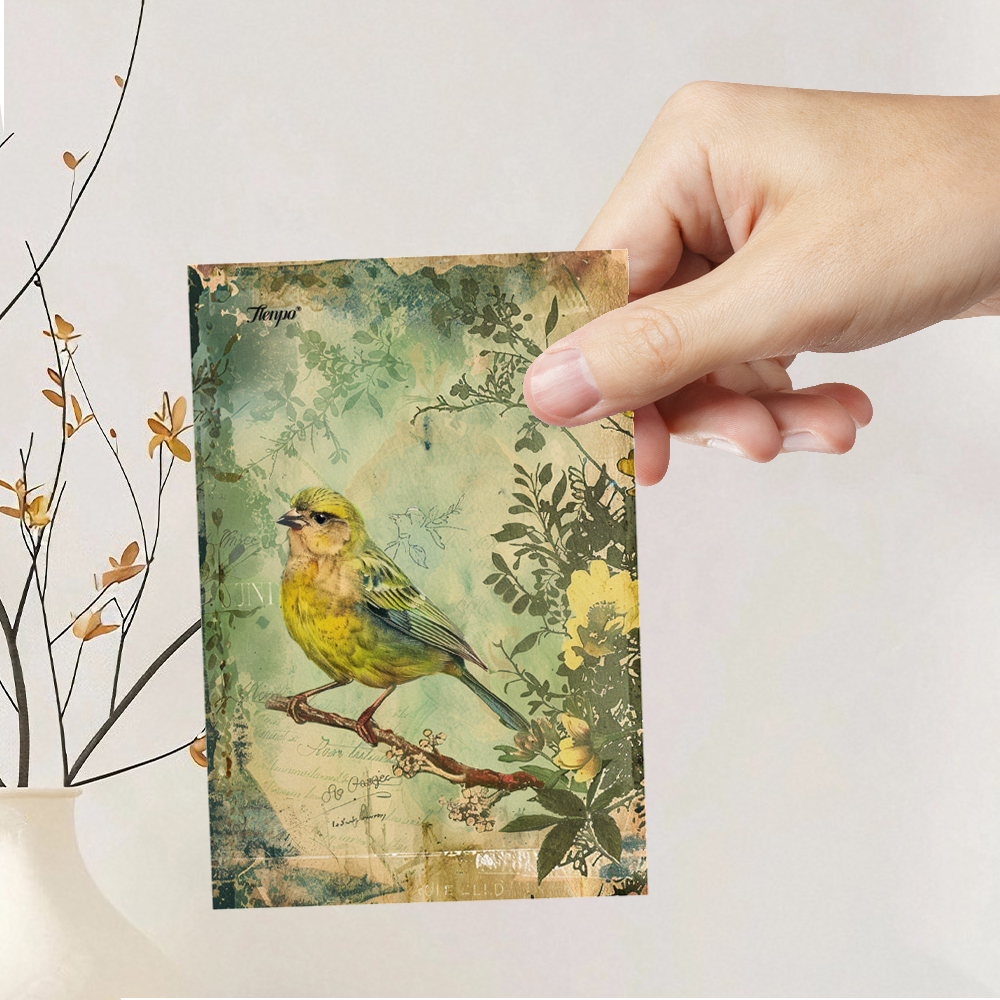 32pcs Vintage Bird Collage Pos - Collectible Vintage Greeting Cards recensie en prijs