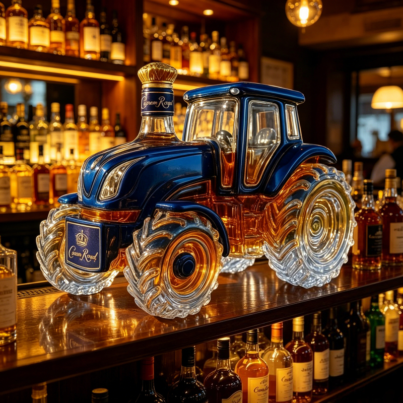 Vintage Tractor Shaped Whiskey - Vintage Collectible Liquor Bottles recensie en prijs