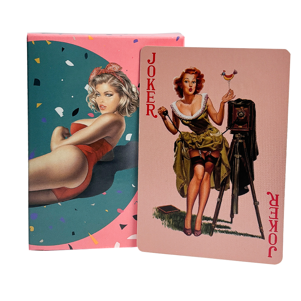 Pin-up Girls Playing Cards Vin - Vintage Collectible Playing Cards recensie en prijs