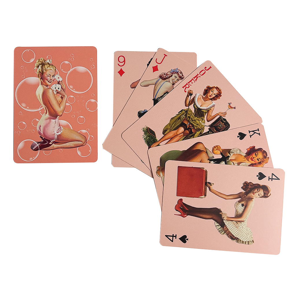 Pin-up Girls Playing Cards Vin - Vintage Collectible Playing Cards recensie en prijs