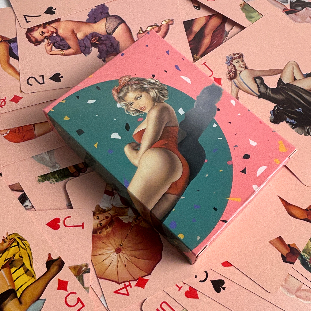 Pin-up Girls Playing Cards Vin - Vintage Collectible Playing Cards recensie en prijs