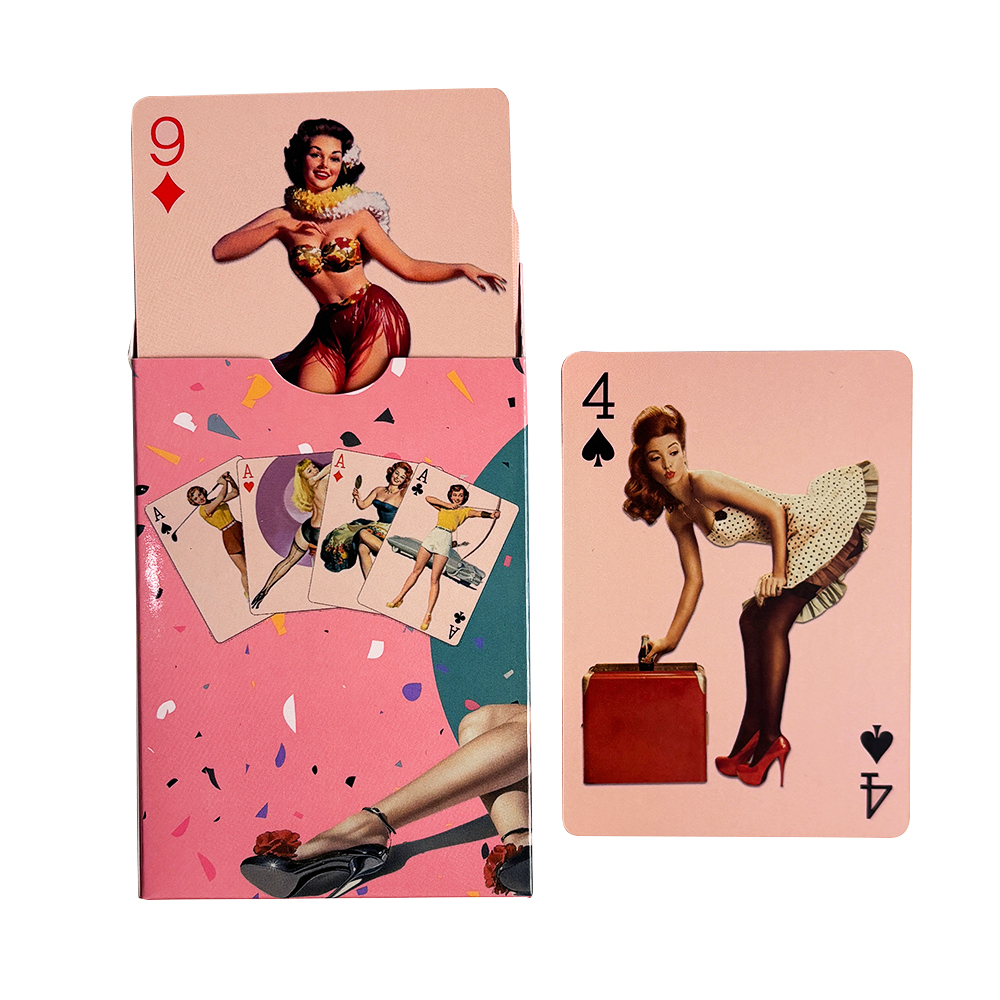 Pin-up Girls Playing Cards Vin - Vintage Collectible Playing Cards recensie en prijs