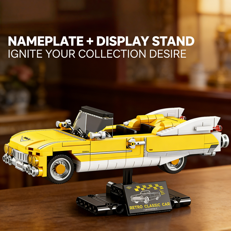 Yellow Vintage Convertible Car - Vintage Collectible Toy Cars recensie en prijs