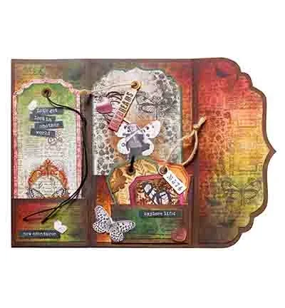 Vintage Roses Grunge Collectio - Collectible Vintage Greeting Cards recensie en prijs